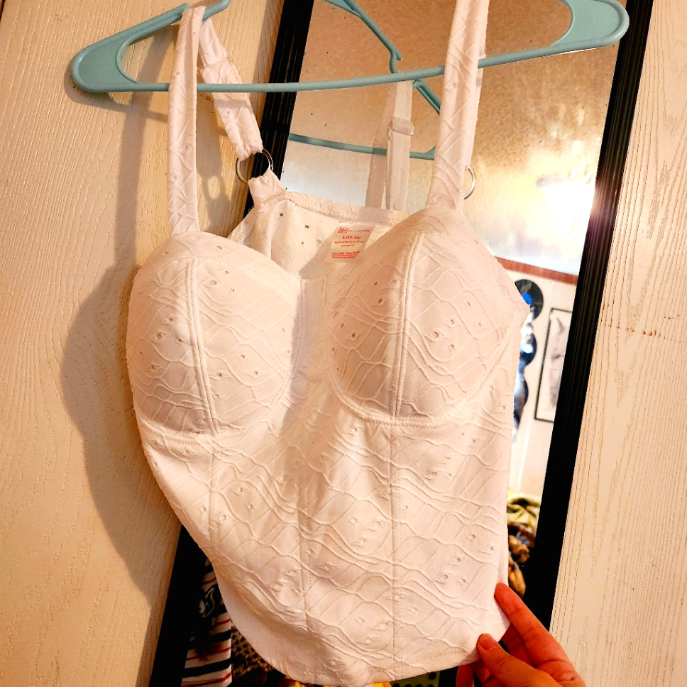 Corset Style Crop Top